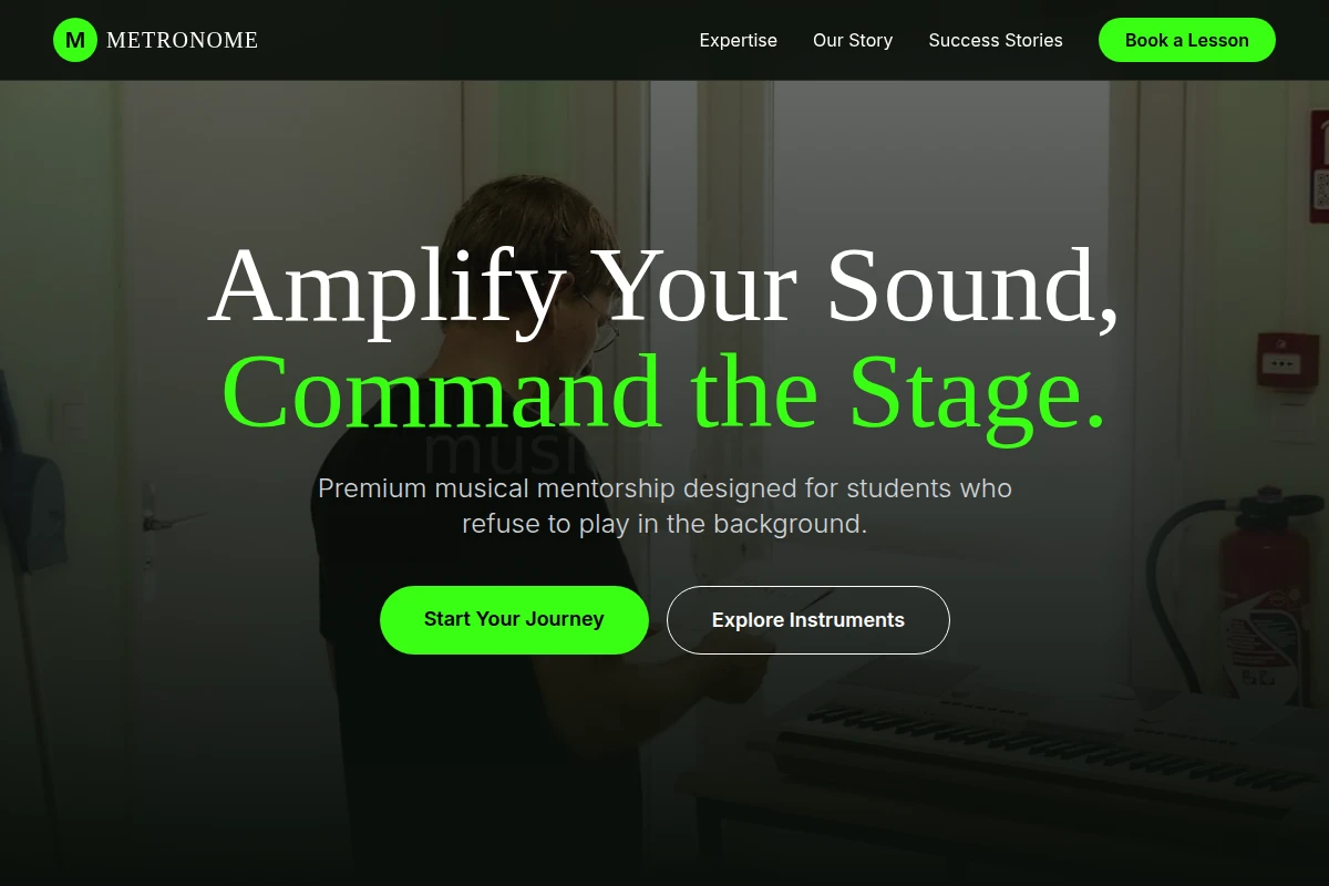 Metronome Music Lessons