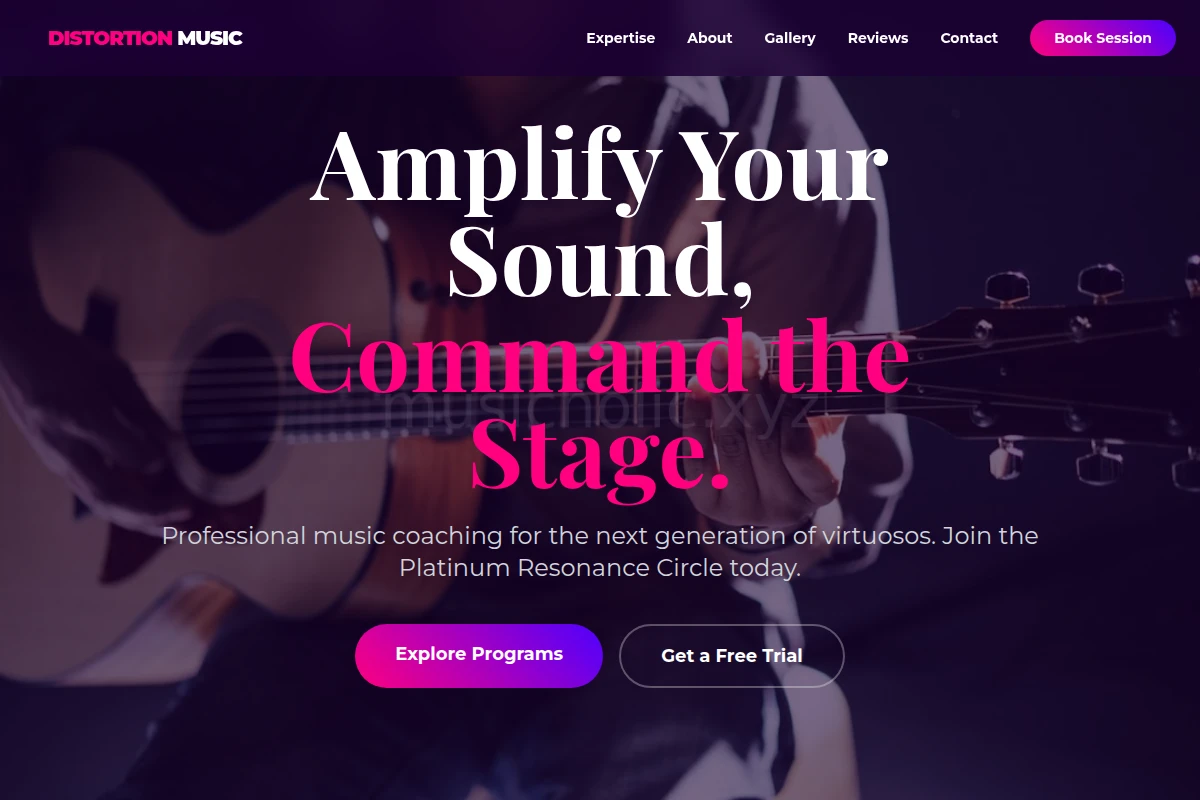 Distortion Music Lessons